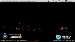view from Santa Sofia on 2025-04-28