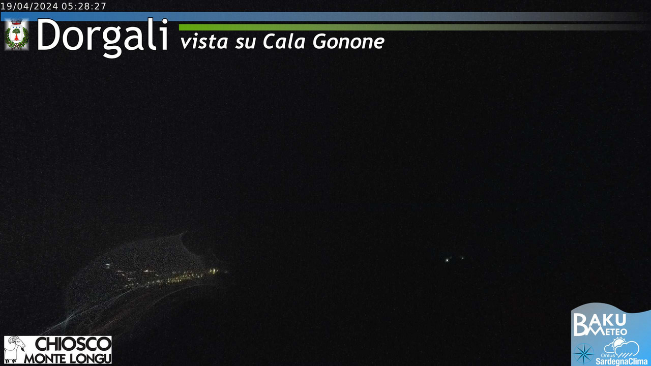 time-lapse frame, Monte Longu webcam
