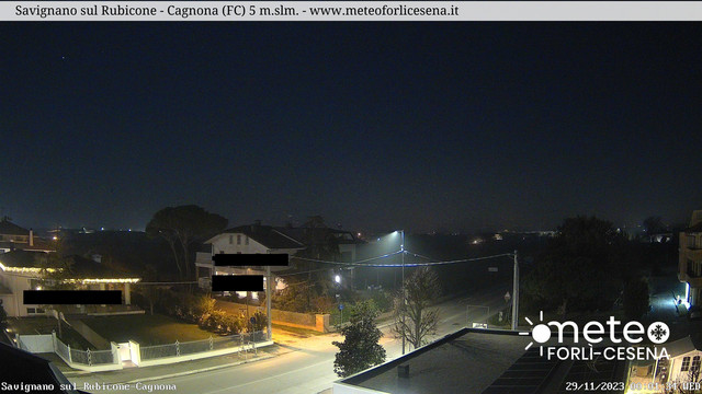 time-lapse frame, Savignano sul Rubicone webcam