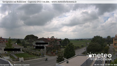 view from Savignano sul Rubicone on 2024-05-08