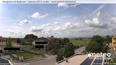 view from Savignano sul Rubicone on 2024-05-09