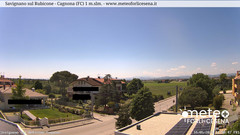 view from Savignano sul Rubicone on 2024-05-10