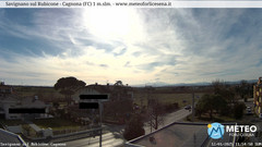 view from Savignano sul Rubicone on 2025-01-12