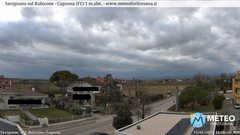 view from Savignano sul Rubicone on 2025-01-13