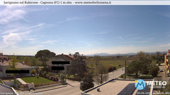 view from Savignano sul Rubicone on 2025-04-09
