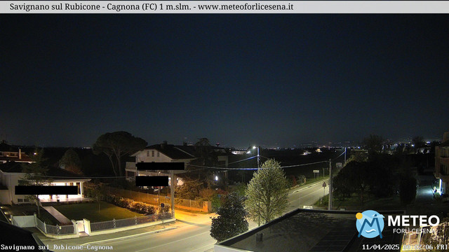 time-lapse frame, Savignano sul Rubicone webcam