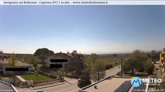 view from Savignano sul Rubicone on 2025-04-11