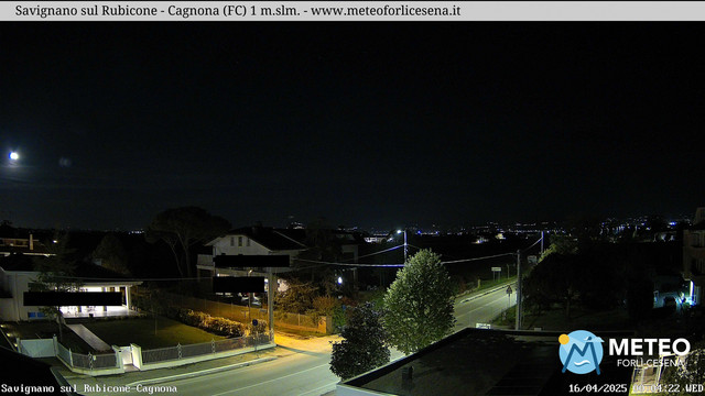 time-lapse frame, Savignano sul Rubicone webcam