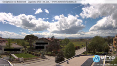 view from Savignano sul Rubicone on 2025-04-17