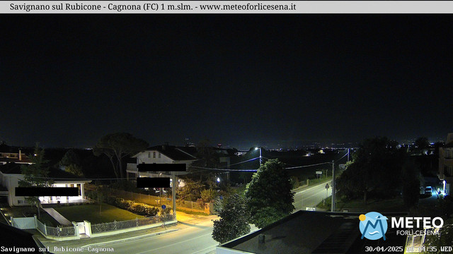 time-lapse frame, Savignano sul Rubicone webcam