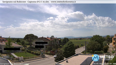 view from Savignano sul Rubicone on 2025-05-04