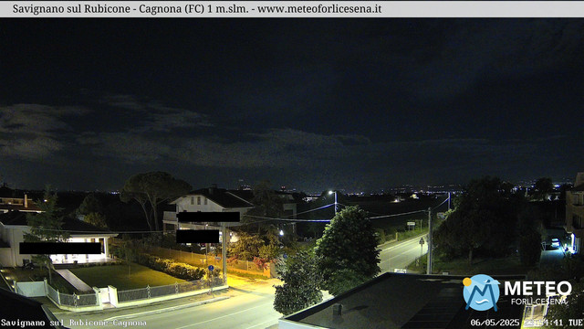 time-lapse frame, Savignano sul Rubicone webcam
