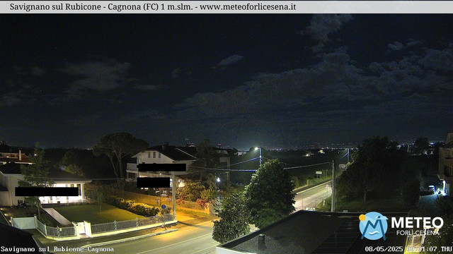 time-lapse frame, Savignano sul Rubicone webcam
