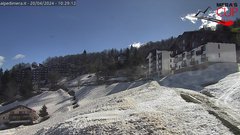 view from Alpe di Mera - Mera alta on 2024-04-20