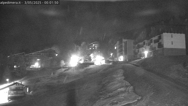 time-lapse frame, Alpe di Mera - Mera alta webcam