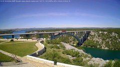 view from Most Krka on 2024-04-19