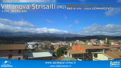 view from Villanova Strisaili on 2024-03-12