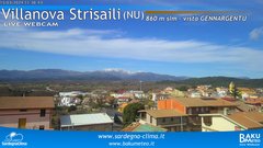 view from Villanova Strisaili on 2024-03-15