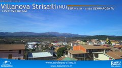 view from Villanova Strisaili on 2024-03-19