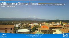 view from Villanova Strisaili on 2024-03-24