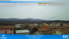 view from Villanova Strisaili on 2024-03-25