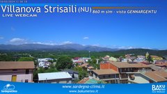view from Villanova Strisaili on 2024-05-16