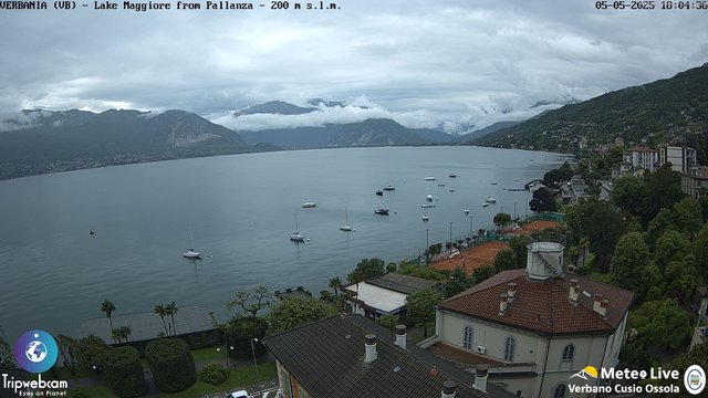 time-lapse frame, Verbania vista ovest webcam