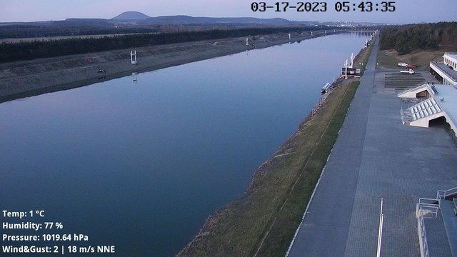 time-lapse frame, Labe Arena Racice webcam