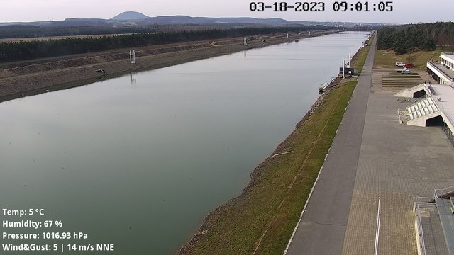 time-lapse frame, Labe Arena Racice webcam