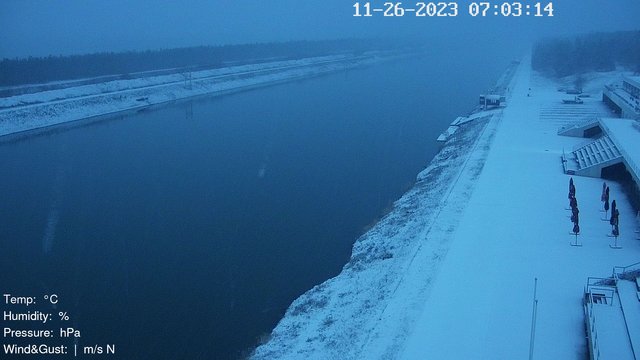 time-lapse frame, Labe Arena Racice webcam