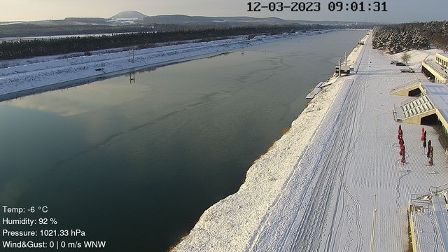 time-lapse frame, Labe Arena Racice webcam