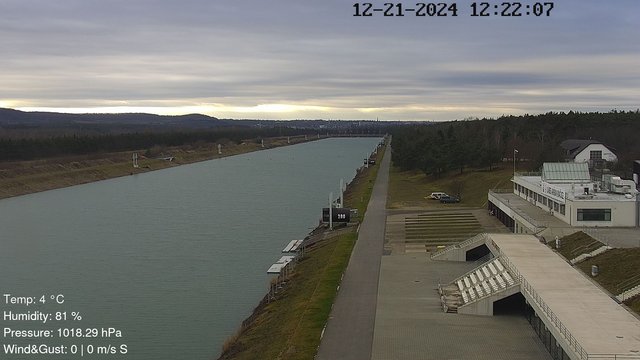 time-lapse frame, Labe Arena Racice webcam