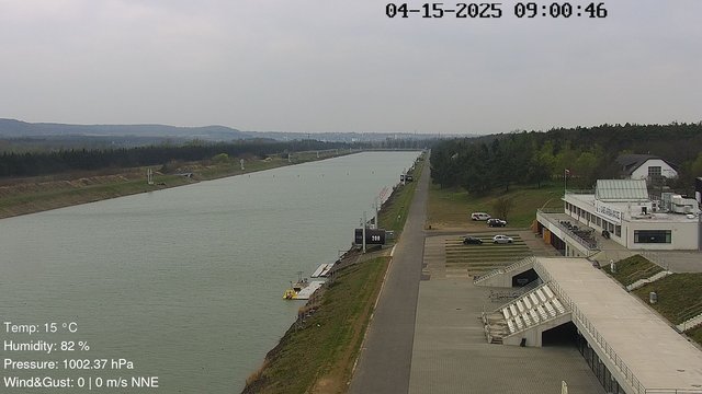 time-lapse frame, Labe Arena Racice webcam