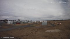 view from North view of Lacombe Airport on 2024-04-15