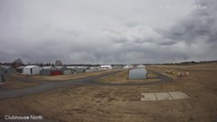view from North view of Lacombe Airport on 2024-04-21