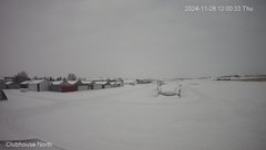 view from North view of Lacombe Airport on 2024-11-28