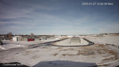 view from North view of Lacombe Airport on 2025-01-27