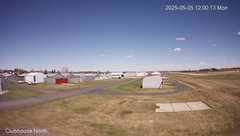 view from North view of Lacombe Airport on 2025-05-05