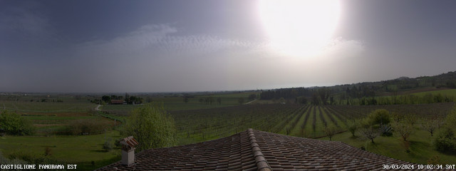 time-lapse frame, Castiglione NE webcam