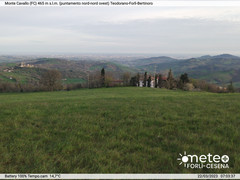 view from Monte Cavallo Nord on 2023-03-22