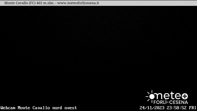 time-lapse frame, Monte Cavallo Nord webcam