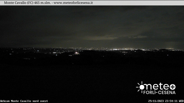 time-lapse frame, Monte Cavallo Nord webcam