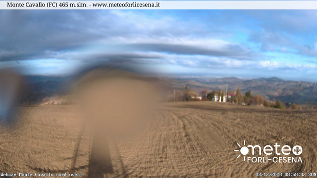 time-lapse frame, Monte Cavallo Nord webcam
