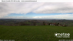 view from Monte Cavallo Nord on 2024-03-06