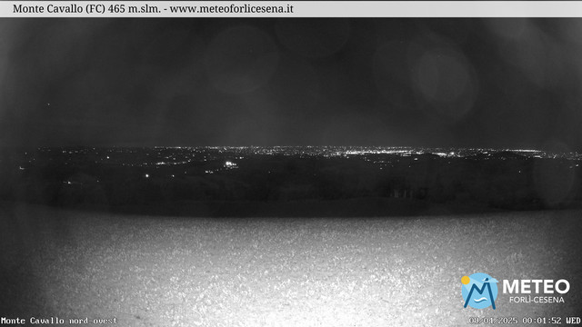 time-lapse frame, Monte Cavallo Nord webcam