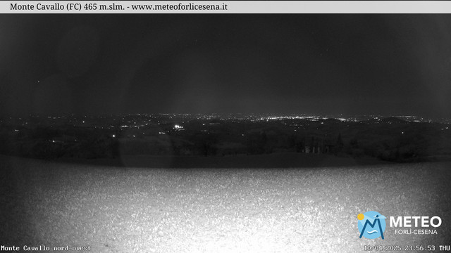 time-lapse frame, Monte Cavallo Nord webcam