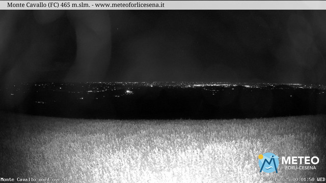 time-lapse frame, Monte Cavallo Nord webcam