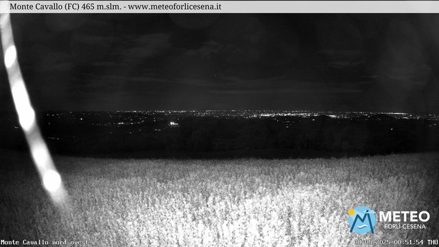 time-lapse frame, Monte Cavallo Nord webcam