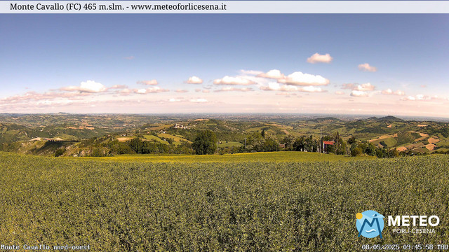 time-lapse frame, Monte Cavallo Nord webcam
