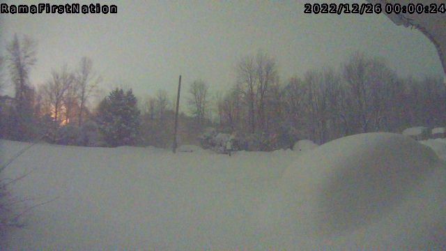 time-lapse frame, 2022snowstorm2 webcam